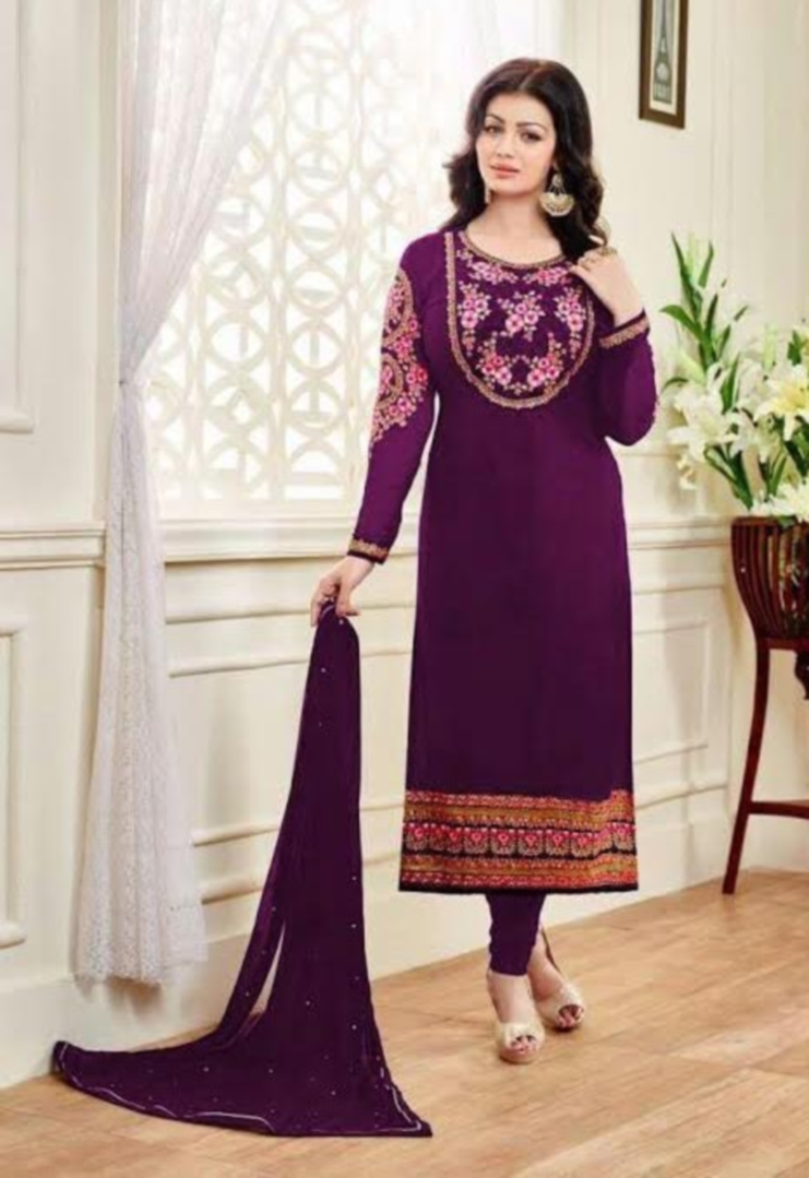 churidar designs for fat ladies